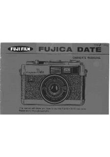 Fujifilm Fujica Date manual. Camera Instructions.